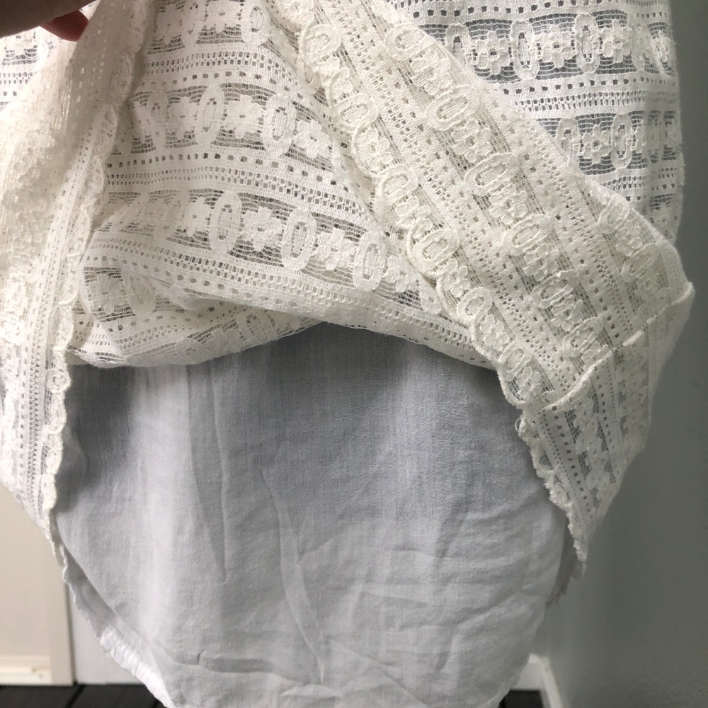 Free people White Lace Sheath Dress - Picture 3 of 5